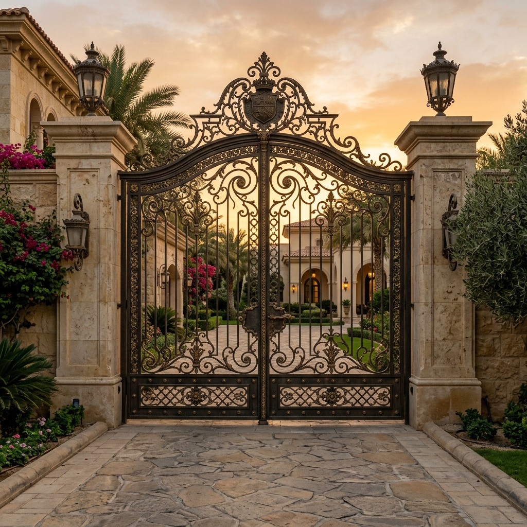 Decorative Iron Gate